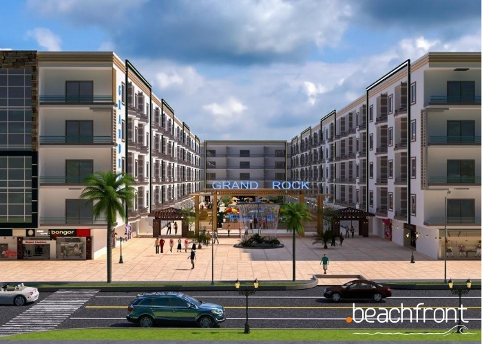 1-Bedroom Apartment with Pool & Al Mamsha View | Grand Rock Hurghada