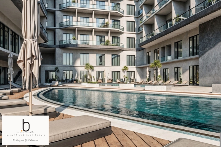 2-Zimmer-Wohnung mit Poolblick zu verkaufen